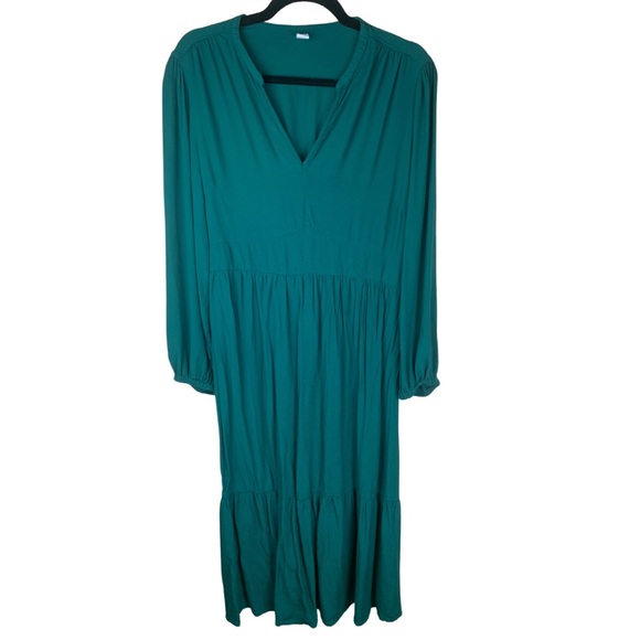 Old Navy Dresses Large Emerald Green Victorian Dress With Empire
